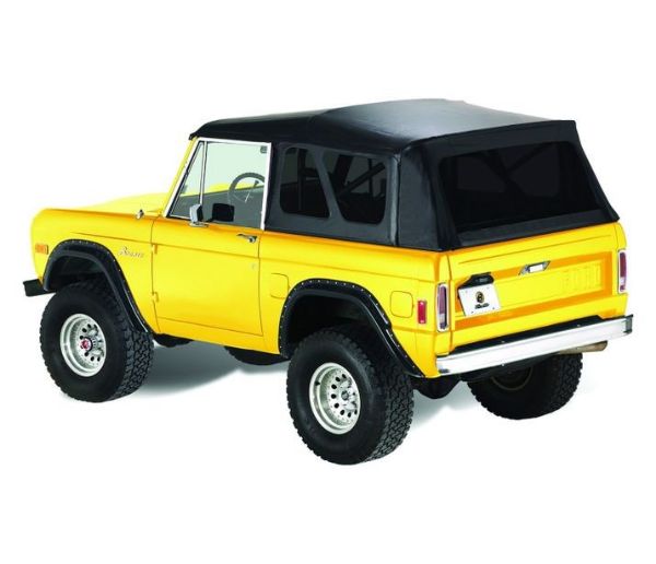 Picture of Ford Bronco Supertop Classic w/Tinted Windows 66-77 Ford Bronco Black Crush Kit Bestop