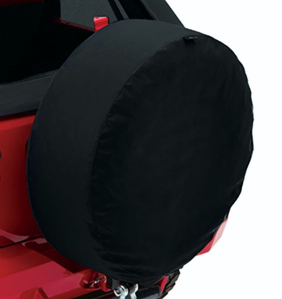 Picture of Jeep Tire Covers 35 Inch Diameter x 14 Inch Wide Tire Black Twill Each Bestop
