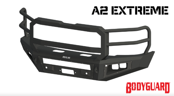 Picture of Bodyguard A2 Extreme Front Bumper (Winch Mount)