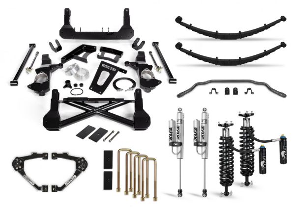 Picture of Cognito 10-Inch Elite Lift Kit with Fox FSRR Shocks for 07-18 Silverado/Sierra 1500 2WD/4WD With OEM Cast Steel Control Arms