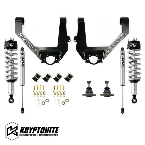 Picture of Kryptonite Stage 3 Leveling Kit w/ Fox Shocks 1/2 Ton Truck 6 Lug 07-18 GM 1500 2wd/4wd