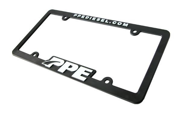 Picture of PPE License Plate Frame Black PPE Diesel