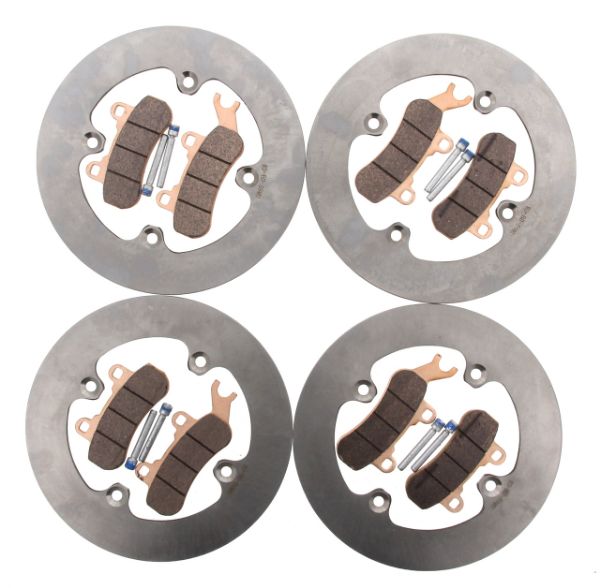 Picture of Race Driven Brake Rotors & Pads Can-Am Defender Max HD10 2017-2021 Front/Rear