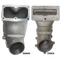 Picture of Monster-Ram Intake Elbow Kit W/Fuel Line and Hump Hose 4 Inch Natural 07.5-18 Dodge/Ram 2500/3500 6.7L Banks Power