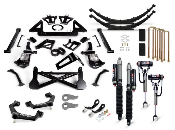 Picture of Cognito 12 Inch Elite Lift Kit with Elka 2.5 Reservoir Shocks For 20-22 Silverado/Sierra 2500/3500 2WD/4WD