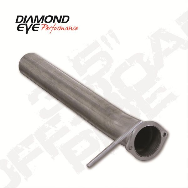 Picture of Turbocharger Down Pipe Second Section 03-07 F250/F350 3.5 Inlet/Outlet No Sensor Bung Performance Diamond Eye