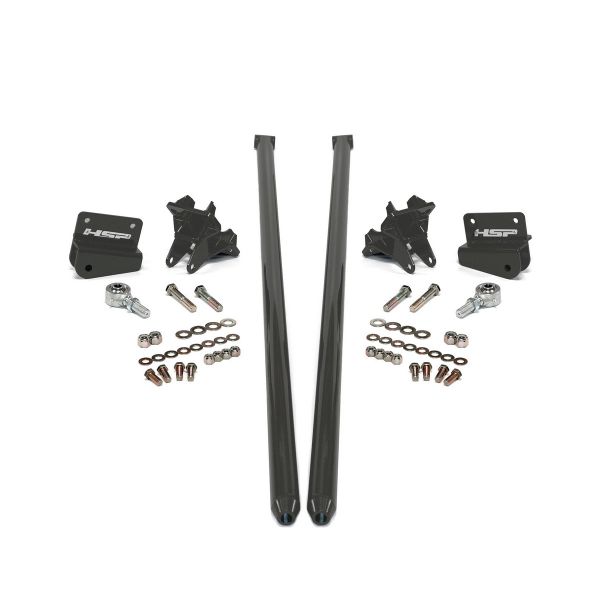 Picture of 2001-2010 Silverado/Sierra 2500/3500 58 inch Bolt On Traction Bars 3.5 Inch Axle Diameter Kingsport Grey