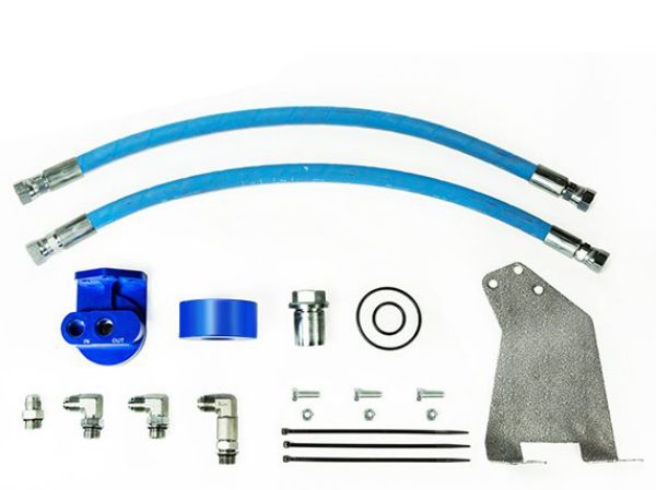 Picture of Remote Oil Filter Kit For 10-17 Dodge RAM 2010-2017 6.7L Cummins Engine with Filter thread of 1 inch X 16 UN Pacbrake