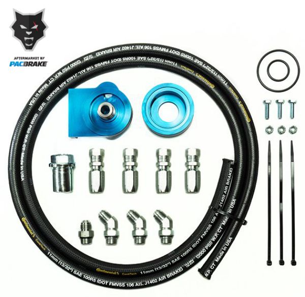 Picture of Universal Mounting Remote Oil Filter Kit For Cummins Engines with Filter Thread of M27-2.0 (Metric) Pacbrake