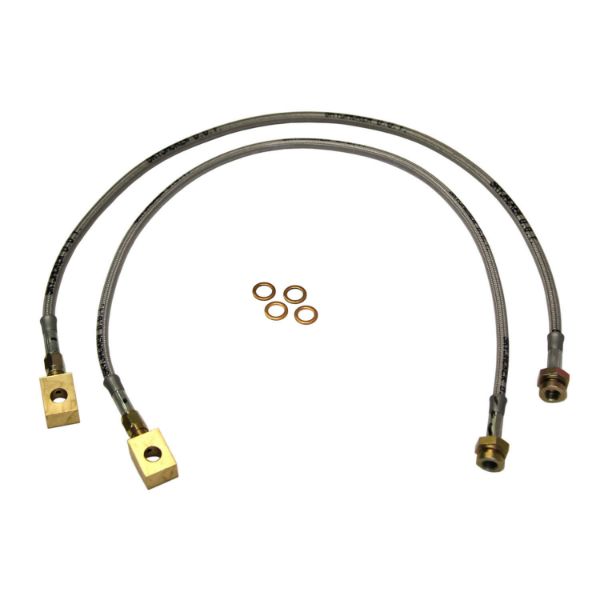 Picture of Ford Stainless Steel Brake Line 83-88 Ranger 84-88 Bronco II Front Lift Height 4-8 Inch Pair Skyjacker