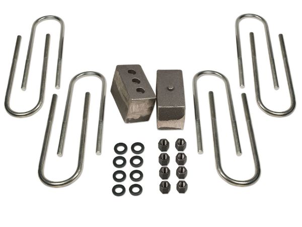 Picture of 4 Inch Rear Block & U-Bolt Kit 03-13 Dodge Ram 2500 03-12 Dodge Ram 3500 4WD w/3.5 or 4 Inch Rear Axle Tuff Country