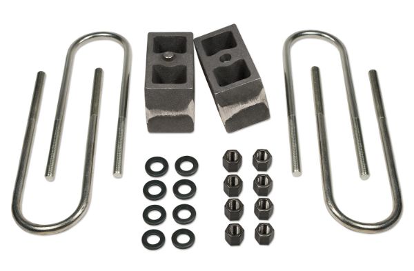 Picture of 4 Inch Rear Block & U-Bolt Kit 80-97 and 99-16 Ford F250 4WD 86-97 Ford F350 4WD/00-05 Ford Excursion w/o Factory Overloads Non-Tapered Tuff Country