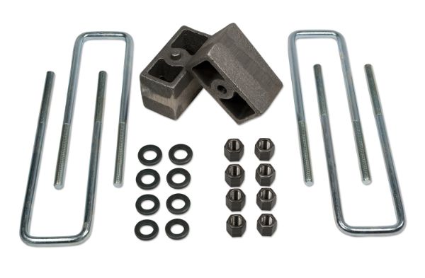 Picture of 3 Inch Rear Block & U-Bolt Kit 86-95 Toyota Truck 4WD 86-89 Toyota 4Runner w/ 3.75 Inch Rear Axle Tuff Country