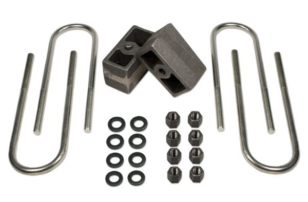 Picture of 3 Inch Rear Block & U-Bolt Kit 73-87 Chevy Truck/GMC Truck 3/4 Ton 4WD/73-91 Chevy/GMC Suburban 3/4 Ton 4WD Tuff Country