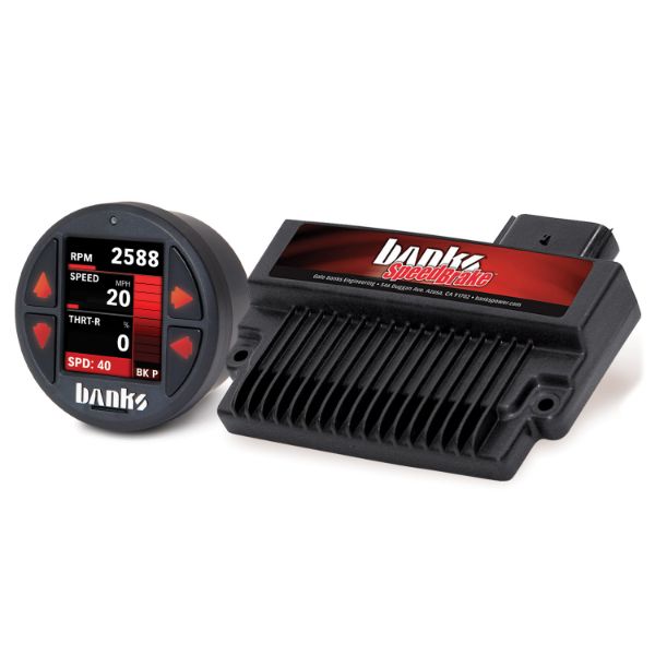 Picture of Banks SpeedBrake with Banks iDash 1.8 Super Gauge for use with 2007-2010 Chevy 6.6L LMM Banks Power