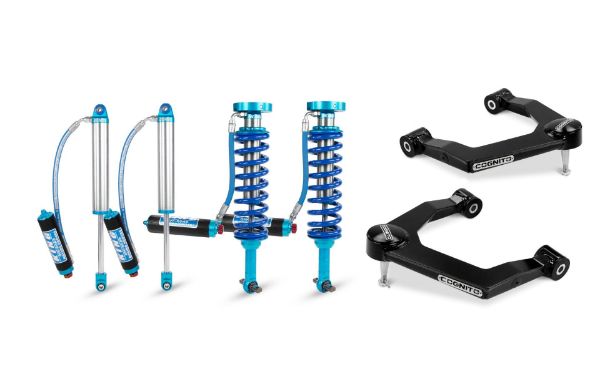 Picture of Cognito 3-Inch Elite Leveling Kit With King 2.5 Shocks For 19-22 Silverado/ Sierra 1500 2WD/4WD