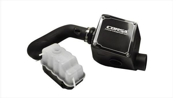 Picture of Closed Box Air Intake with PowerCore Dry Filter 2011-2014 Ford F-150 5.0 Liter Corsa Performance
