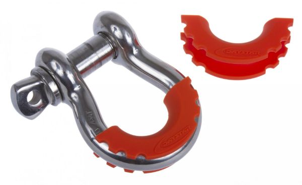 Picture of D-RING / Shackle Isolator Orange Pair Daystar
