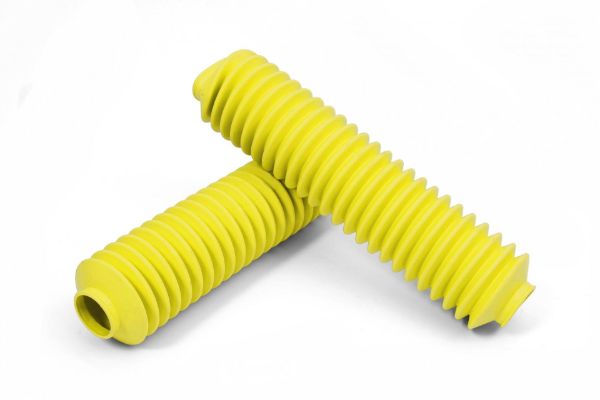 Picture of Fork Boot 10.75 Inch Travel 12 Inch Extended 1.25 Inch Collapsed Yellow Daystar