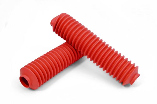 Picture of Fork Boot 10.75 Inch Travel 12 Inch Extended 1.25 Inch Collapsed Red Daystar