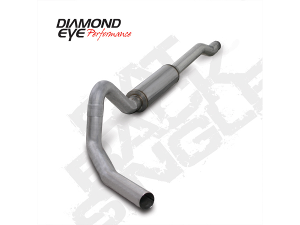 Picture of Cat Back Exhaust 03-06 Excursion 6.0L 4 Inch With Muffler Aluminized Diesel Exhaust Diamond Eye