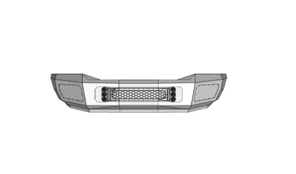 Picture of 06-09 RAM 2500-3500 Front Bumper Flog Industries