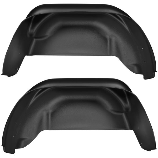Picture of 15-18 Chevrolet Colorado, 15-18 GMC Canyon Rear Wheel Well Guards Black Husky Liners