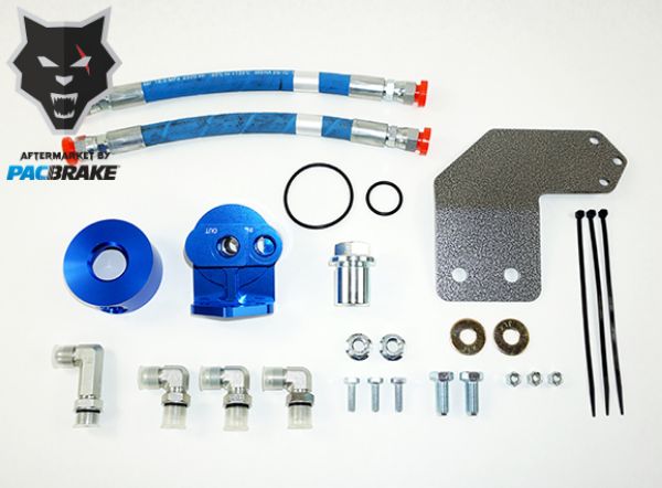 Picture of Remote Oil Filter Relocation Kit For 19-21 RAM 1500 Classic HEMI w/ M22 x 1.5mm Filter Thread Pacbrake