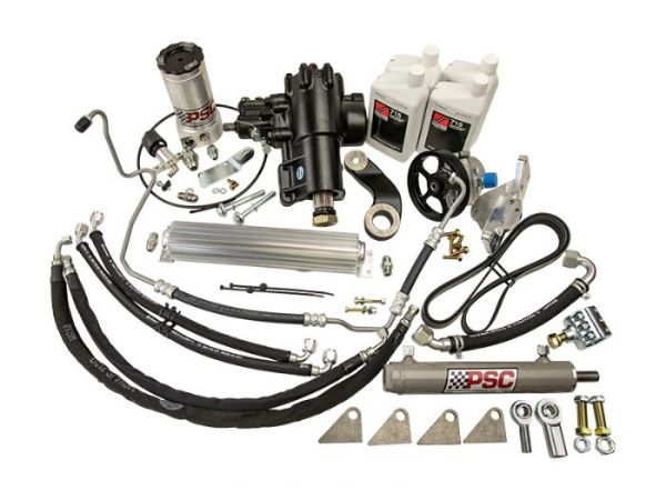 Picture of Cylinder Assist Steering Kit Weld On 6.75 Afm Axle 2.0 Tie Rod 12-18 Wrangler JK 3.6L PSC Steering