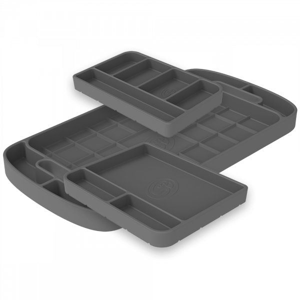 Picture of Tool Tray Silicone 3 Piece Set Color Charcoal S&B