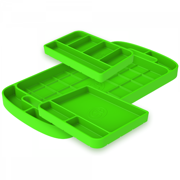 Picture of Tool Tray Silicone 3 Piece Set Color Lime Green S&B