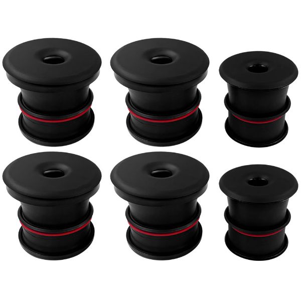 Picture of Silicone Body Mount Kit For 99-03 Ford F-250/F-350/F-450/F-550 5.4L, 6.8L 7.3L Regular & Extended Cab 6 Pc S&B