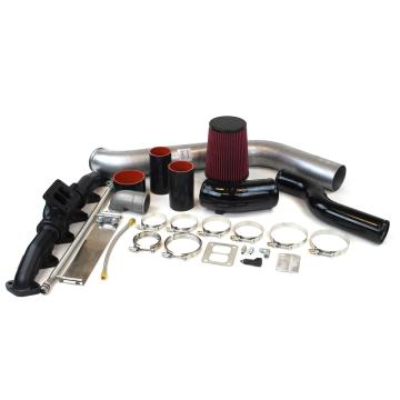 Dodge S300 SX-E 69/74 Single Turbo Kit For 03-07 5.9L Cummins .91 AR Industrial Injection