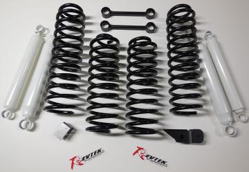 Jeep JK 3.0 Inch Front Upgrade Coil Spring Lift For 07-18 Wrangler JK 2 Door Revtek