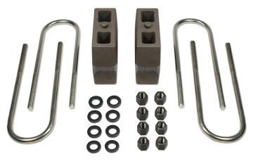 5.5 Inch Rear Block & U-Bolt Kit 97-03 Ford F150 4WD Tuff Country