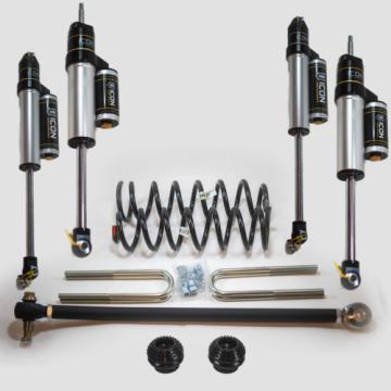 Reverse Level Kit for 17-21 Ford Super Duty w/2.0 Inch Shocks and 3.5 Inch Rear Axle No Limit Fabrication