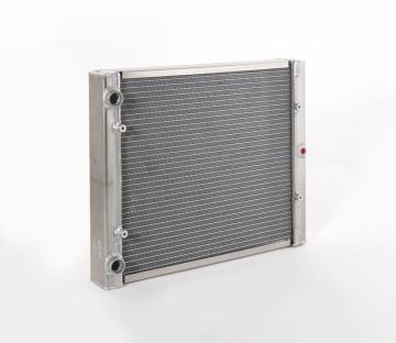 Drag Racing Natural Finish Dragster-Style Radiator Be Cool Radiator