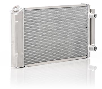 Radiator Factory-Fit Natural Finish for 55-57 Chevrolet Bel Air LS-1 w/Std Trans Be Cool Radiator