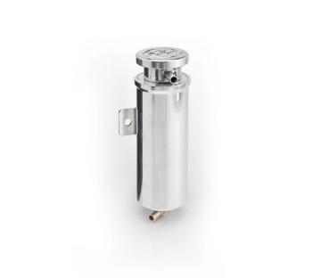 Diamond Cut Aluminum Vented Recovery Tank 7 x 3 Inch w/Filler Neck Cap & Mounting Bracket Be Cool Radiator