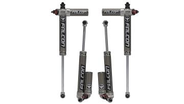 07-18 Jeep Wrangler JK 2 Door SP2 3.3 Fast Adjust Piggyback Shock Kit 3-4.5 Inch Lift Falcon Shocks