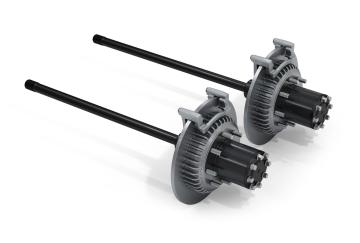 07-18 Wrangler JK Dana 44 Rear Axle 8-Lug Full-Float Conversion & Solid Big Rotors 32-Spline TeraFlex