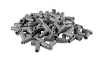 Boots, Straight, Logo Gray Silicone, 50Ea Spark Plug Boots, Straight/Multi-Angle, With MSD Logo Gray Silicone, 50Ea MSD Ignition