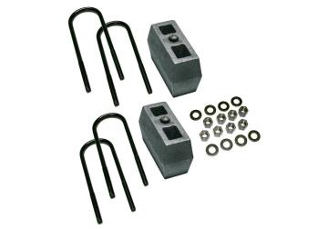4 Inch Block Kit 1999-2010 Ford F-250 and F-350 Super Duty 4WD with 3 7/8 AxleTube Without Top Mounted Overload Leaf Superlift