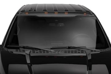 AeroCab Pro Marker Light with continuous LED lights Black For 2015-2026 F-150 Husky Liners