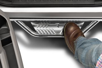 Podium Step SS Cab Length (2 Steps per Side) 3 Inch Main Tube Diameter 1999-2016 Ford F-250/350 SuperCab Polished Stainless NFab