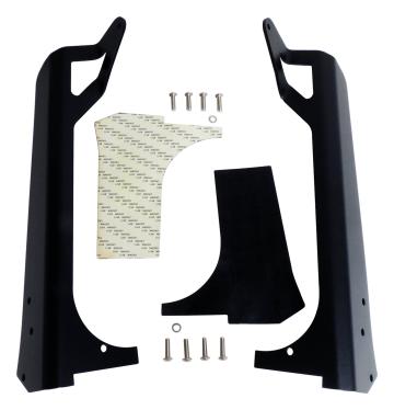 Auxiliary Light Mounting Bracket 1997-2006 Jeep TJ Wrangler 2 Brackets/2 Pre-Cut Rubber Isolators/Stainless Steel Mounting Hardware 50 Inch LED Light Bar RT Off Road