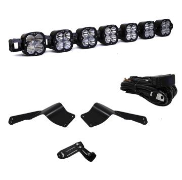 7XL Pro Linkable LED Light Bar Roof Mount Kit for Can-Am Maverick X3 2017-2024 (Light Pattern Multi-Pattern, Clear) Baja Designs