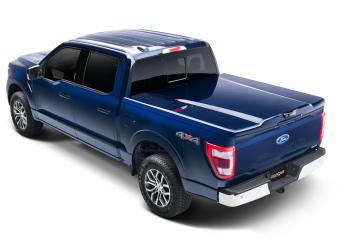 Tonneau Cover Elite LX 2022-2025 Ford F-150 5 Foot 7 Inch Bed Crew (Includes Lightning) Without Pro-Access Tailgate Atlas Blue UnderCover