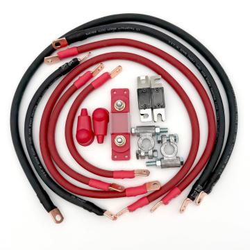 1999.5-2006 Jeep Wrangler TJ / LJ RHD Battery Cable Kit 4.0 Liter 2 Gauge Battery Cable Big7Kits