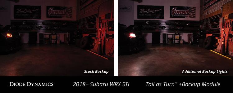 2015-2021 Subaru WRX / STi Tail as Turn +Backup Module (USDM) Stage 2 Diode Dynamics